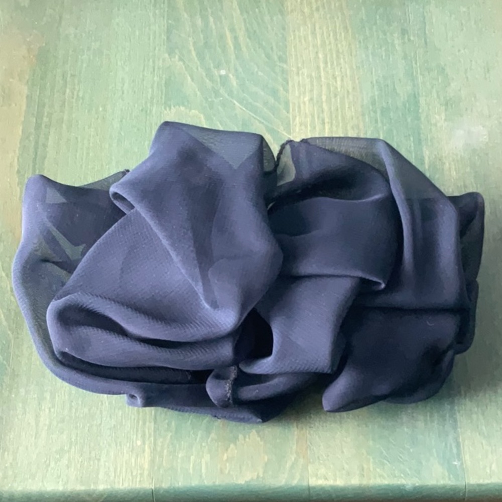 Navy Blue Hair Clip